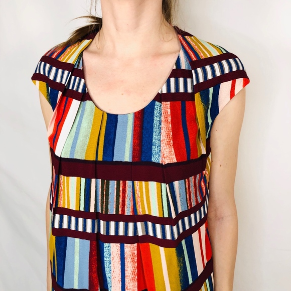 Maeve Anthropologie Bookshelf mini Dress colorful - Picture 5 of 7